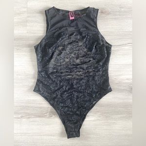 NWT La Senza Intimate Lace Body Suit Size Large